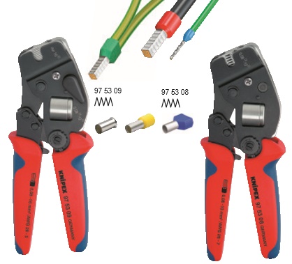 KN-975308 - Инструмент для опрессовки контактных гильз